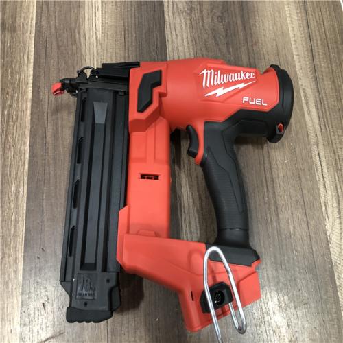 AS-IS Milwaukee FUEL 18-Volt Lithium-Ion Brushless Cordless Gen II 18-Gauge Brad Nailer (Tool-Only)