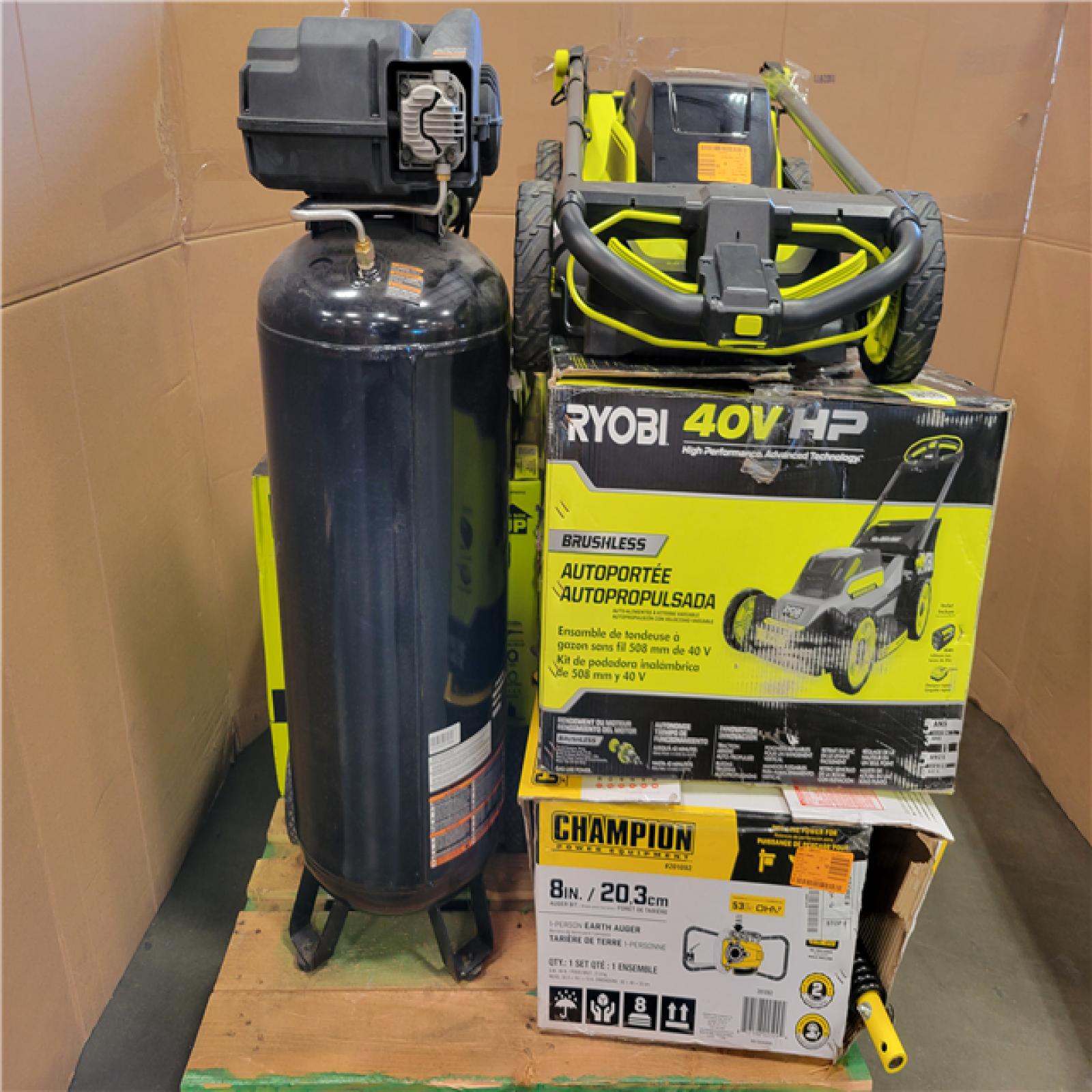 CALIFORNIA AS-IS OUTDOOR POWER EQUIPMENT