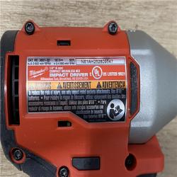 AS-IS Milwaukee 18-Volt Lithium-Ion Brushless Cordless Compact Hammer Drill/Impact Combo Kit
