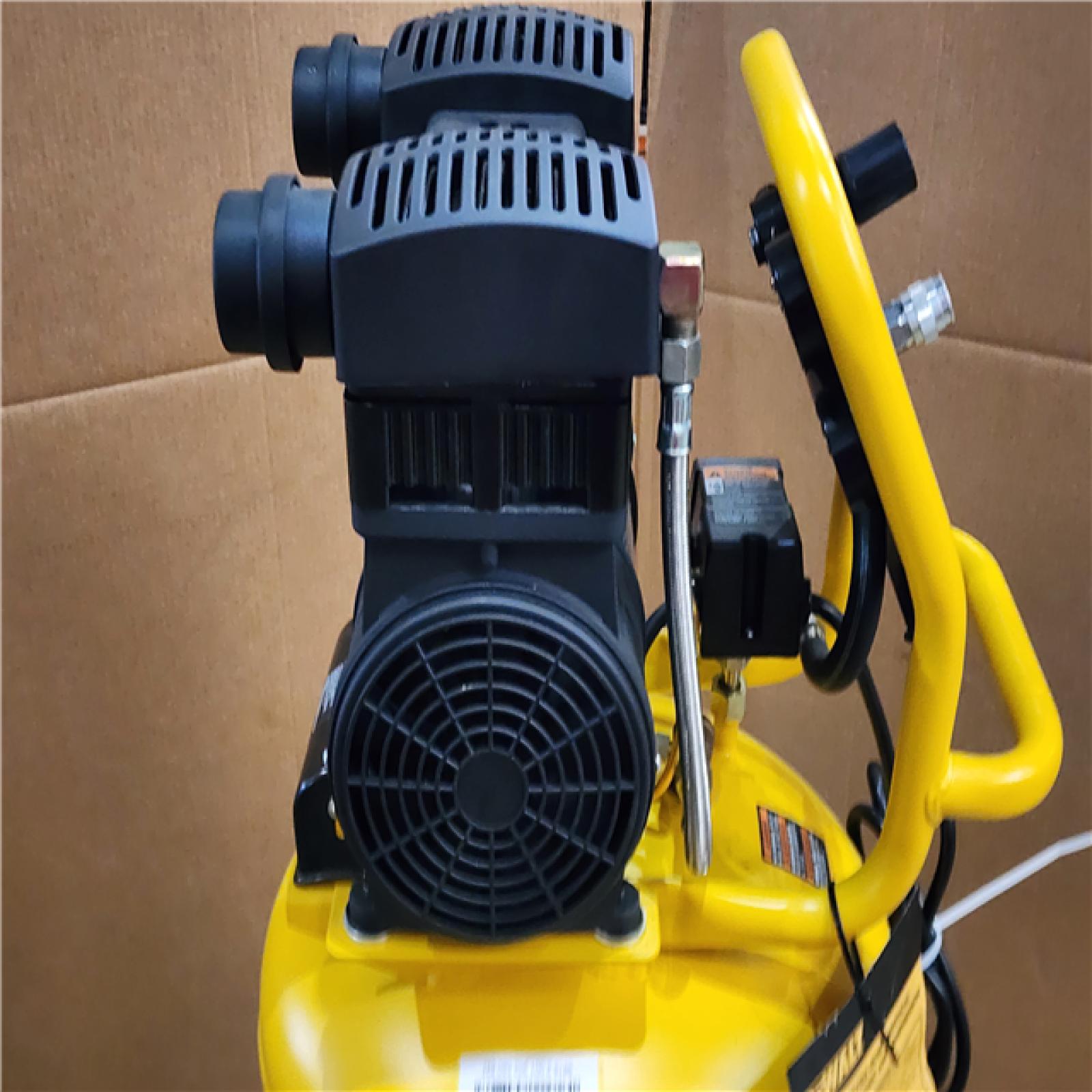 HOUSTON LOCATION - AS-IS DEWALT 26 Gal. 175 PSI Ultra Quiet Portable Electric Air Compressor