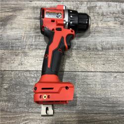 AS-IS Milwaukee 18V Lithium-Ion Brushless Cordless 1/2 in. Compact Drill/Driver with kit