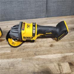 HOUSTON LOCATION - AS-IS DeWalt FLEXVOLT 60V Cordless 4-1/2 to 6 in. Grinder Kit (Battery & Charger)
