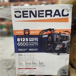 Dallas Location - As-Is Generac 8125/6500-Watt-Electric Gasoline/Propane-Portable Generator