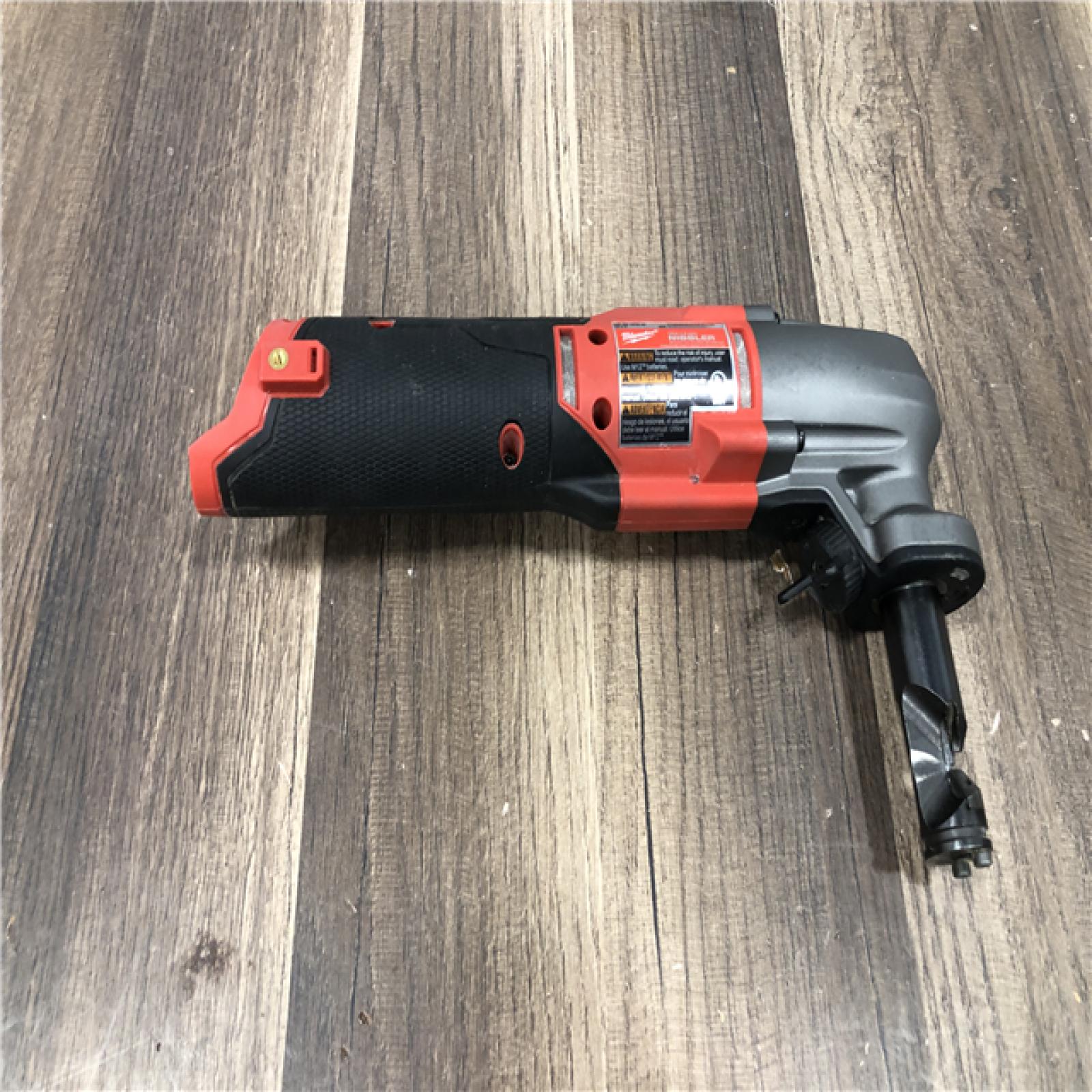 AS-IS  Milwaukee FUEL 12-Volt Lithium-Ion Brushless Cordless 16-Gauge Variable Speed Nibbler (Tool-Only)