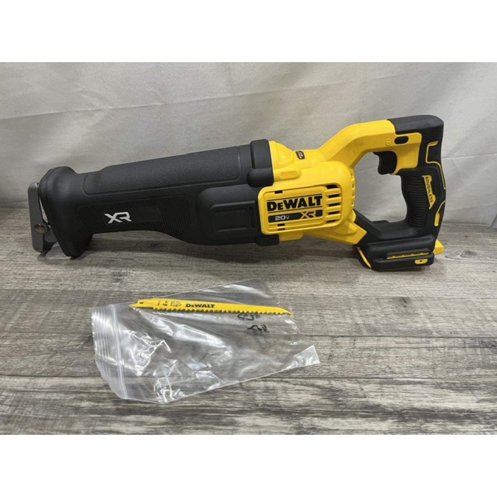 AS-IS DEWALT 20-Volt XR Cordless Reciprocating Saw (Tool Only)