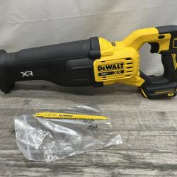 AS-IS DEWALT 20-Volt XR Cordless Reciprocating Saw (Tool Only)
