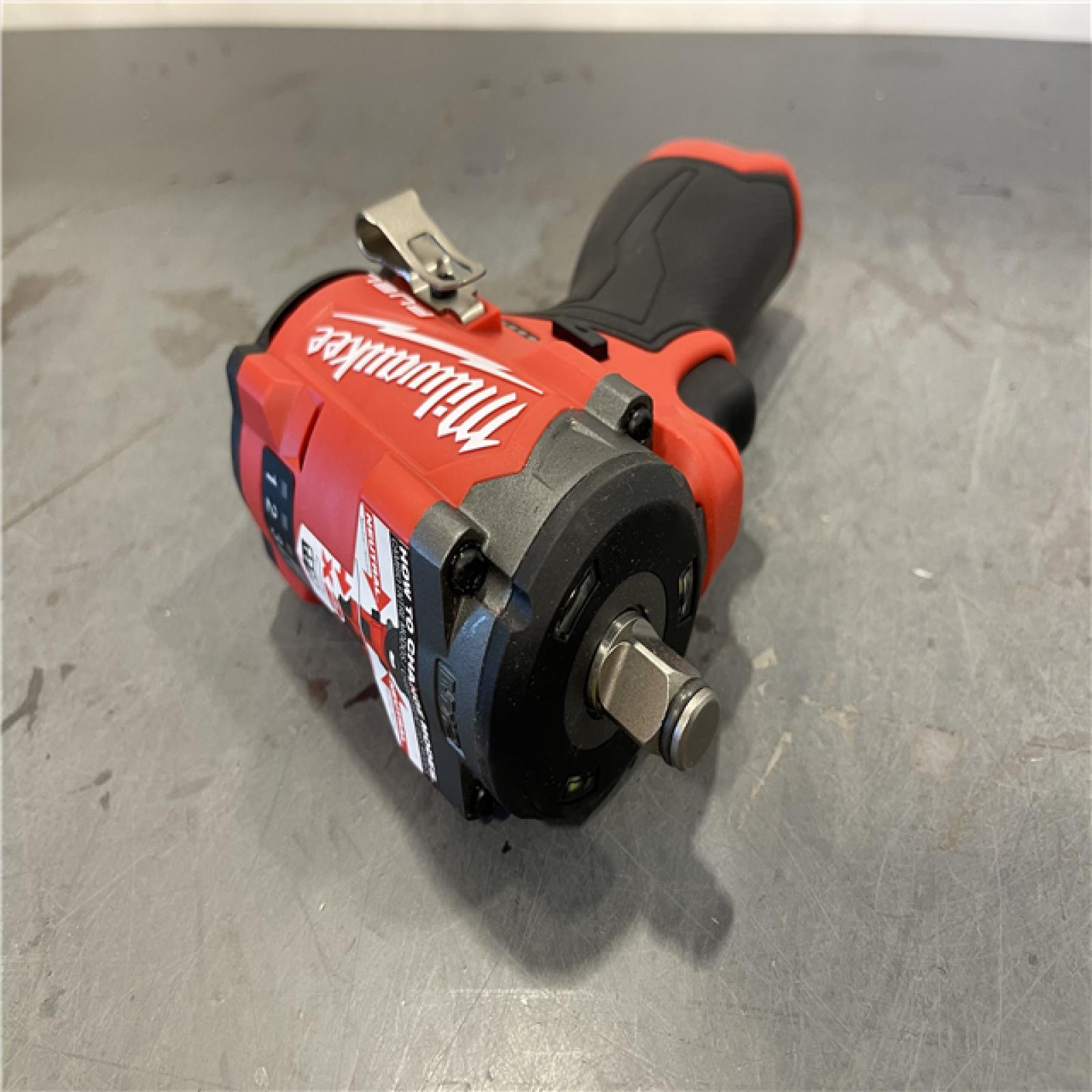 AS-IS - Milwaukee M12 FUEL 12V Lithium-Ion Brushless Cordless Stubby 1/2 in. Impact Wrench