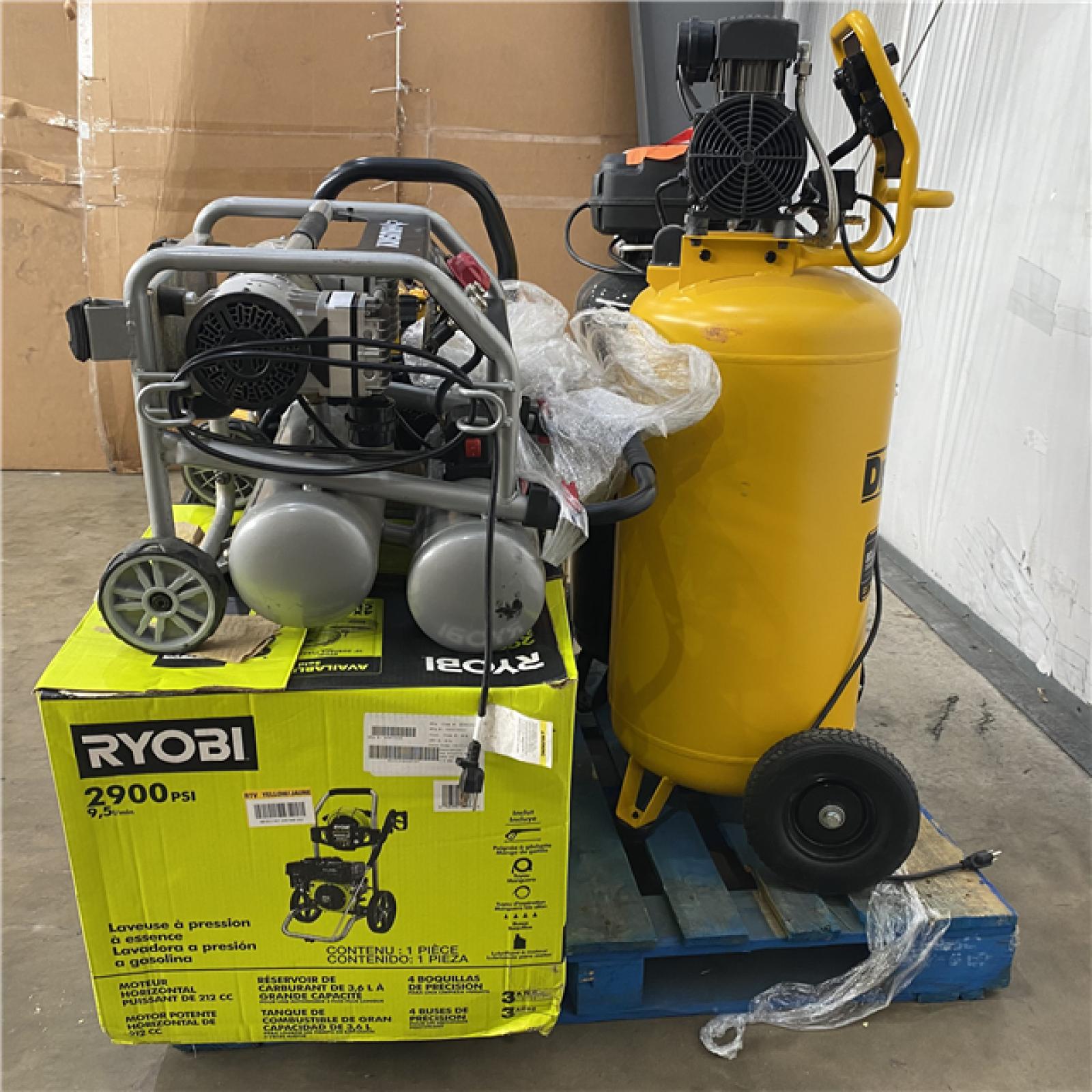 Houston location AS-IS outdoor power equipment