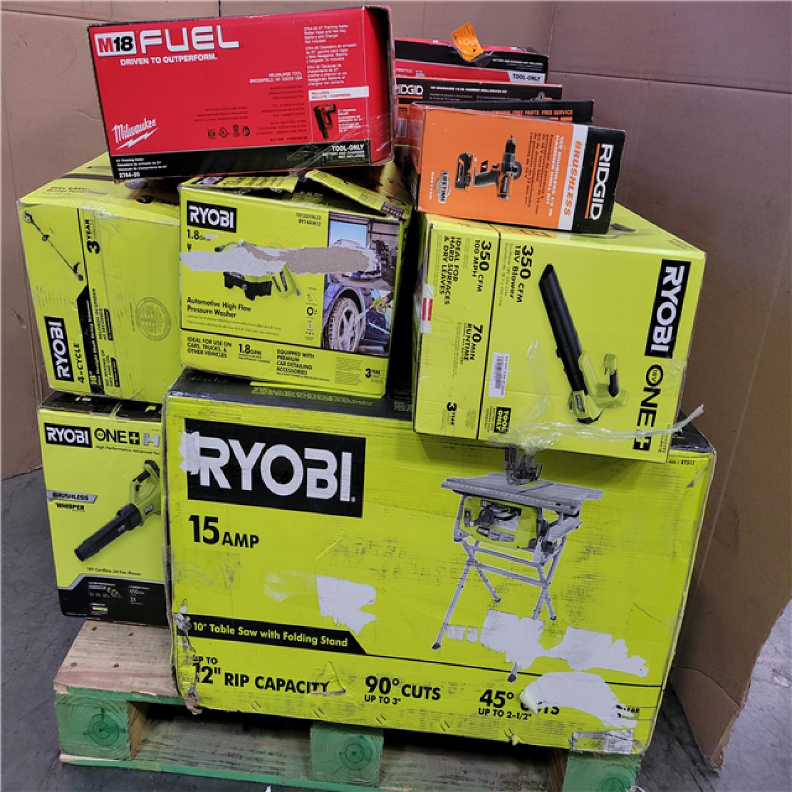 CALIFORNIA AS-IS TOOL PALLET