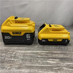 AS-IS DEWALT 20V MAX Lithium-Ion 6.0Ah and 4.0Ah Battery and Charger Starter Kit
