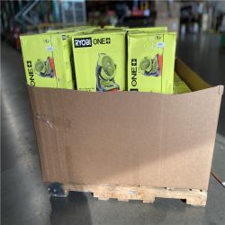 DALLAS LOCATION - RYOBI ONE+ 18V Cordless 7-1/2 in. Bucket Top Misting Fan Kit (20 UNITS)