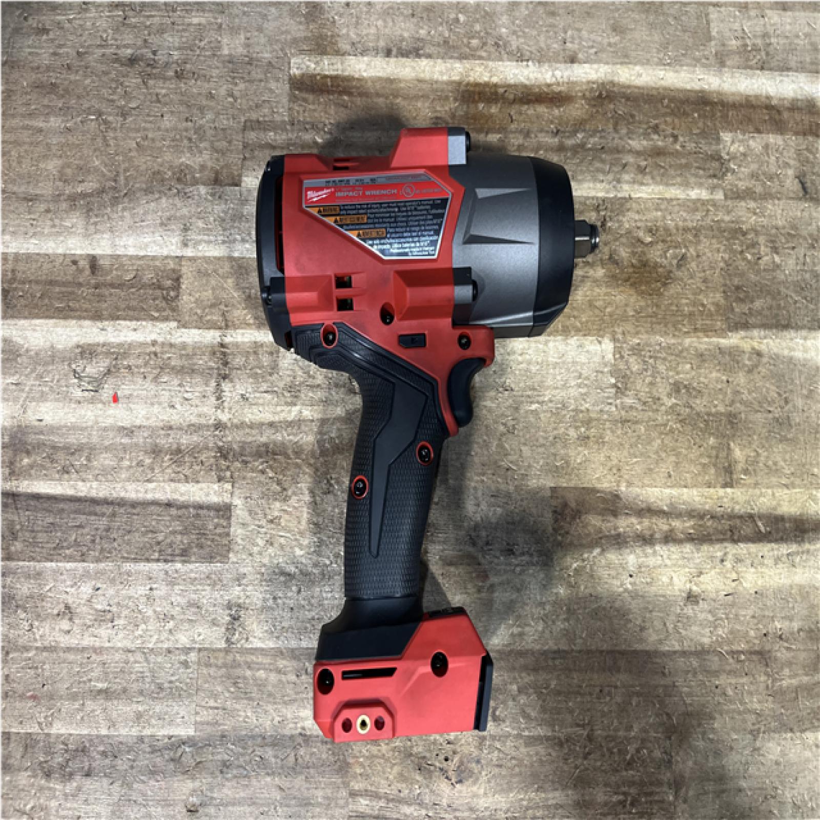 Houston Location AS-IS Milwaukee FUEL 18V Lithium-Ion Brushless Cordless 1/2 in. Impact Wrench with Friction Ring (Tool-Only)