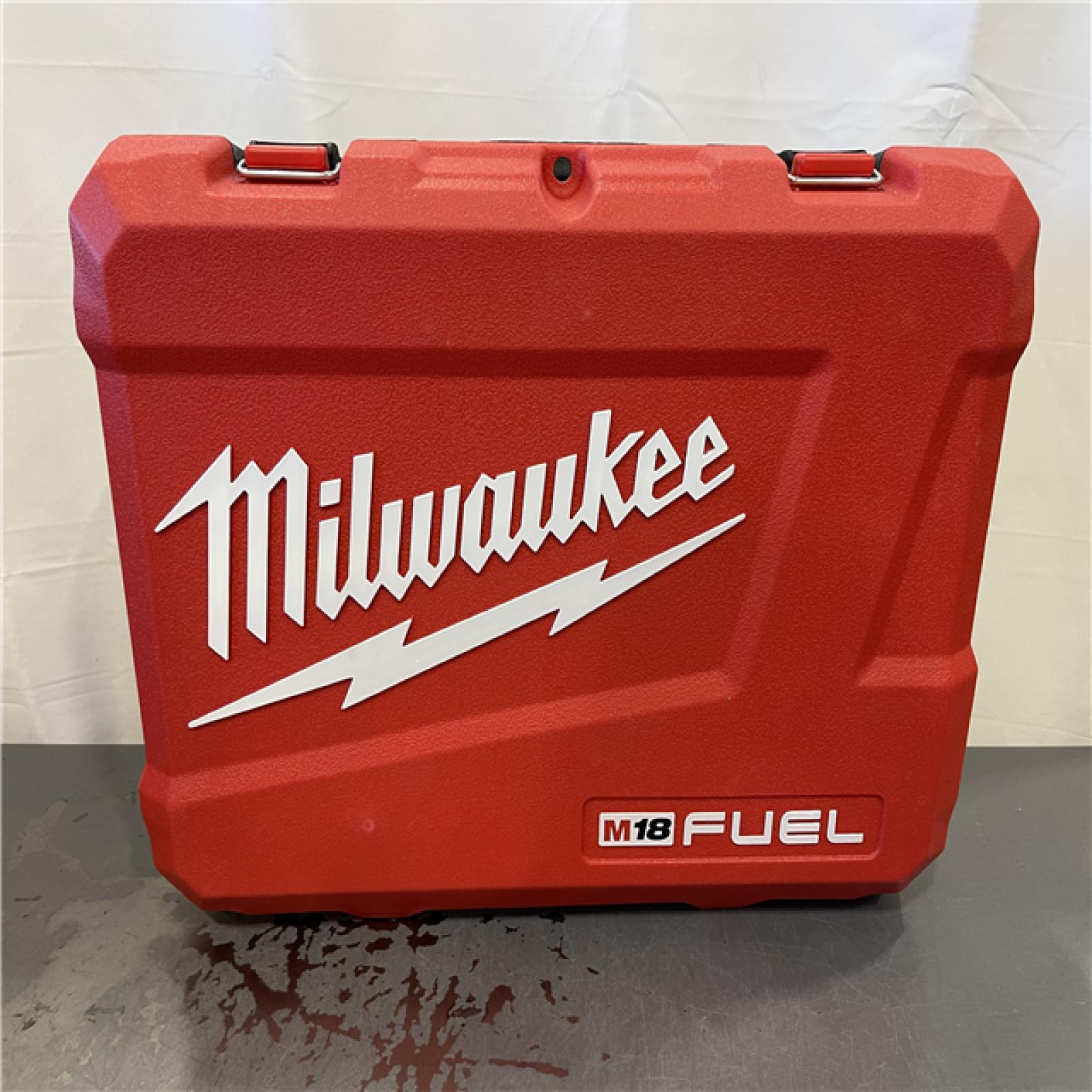 AS-IS - MILWAUKEE FUEL 18V Lithium-Ion Brushless Cordless Hammer Drill and Impact Driver Combo Kit