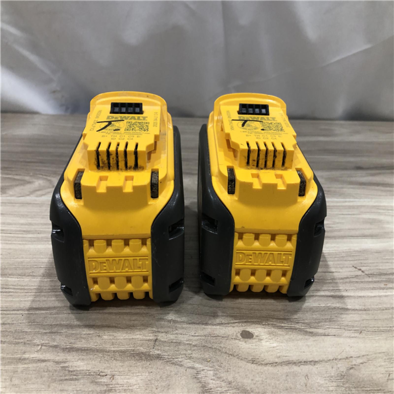 AS-IS DEWALT FLEXVOLT 20-Volt/60-Volt MAX Lithium-Ion 6.0Ah Battery Pack (2-Pack)