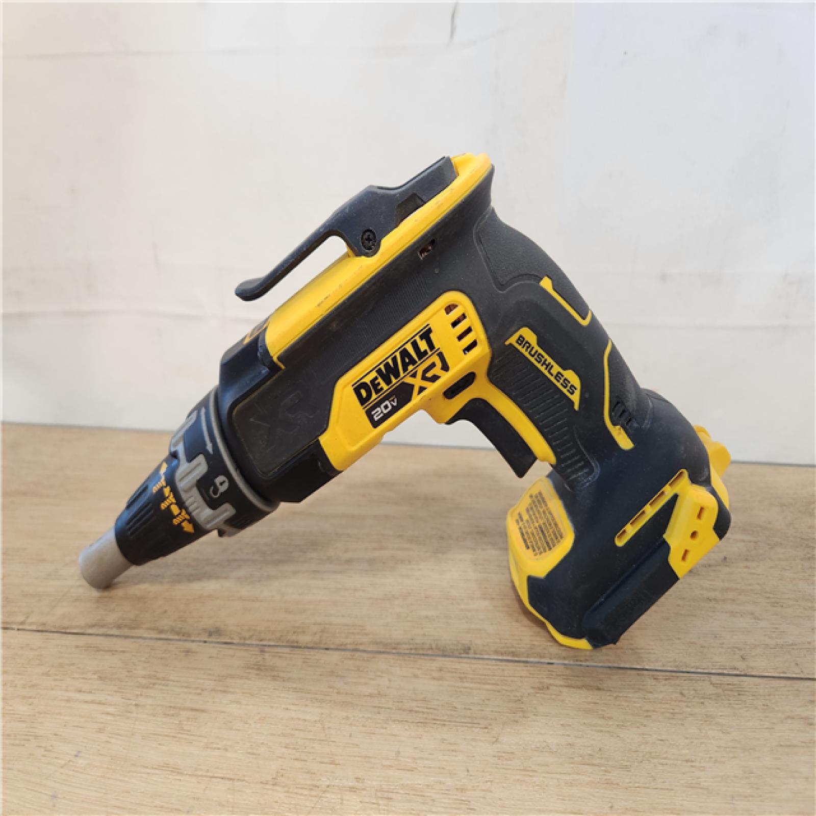 AS-IS- DeWalt 20V MAX BL DRYWALL SCREWGUN (BARE)