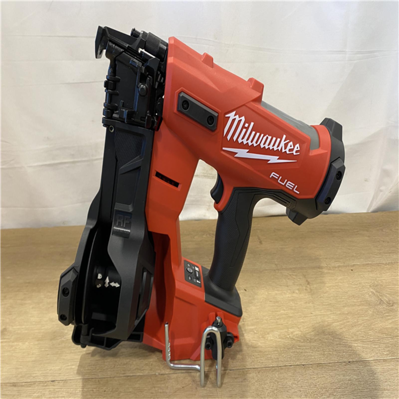 AS-IS Milwaukee FUEL 18-Volt Lithium-Ion Brushless Cordless Coil Roofing Nailer (Tool Only)