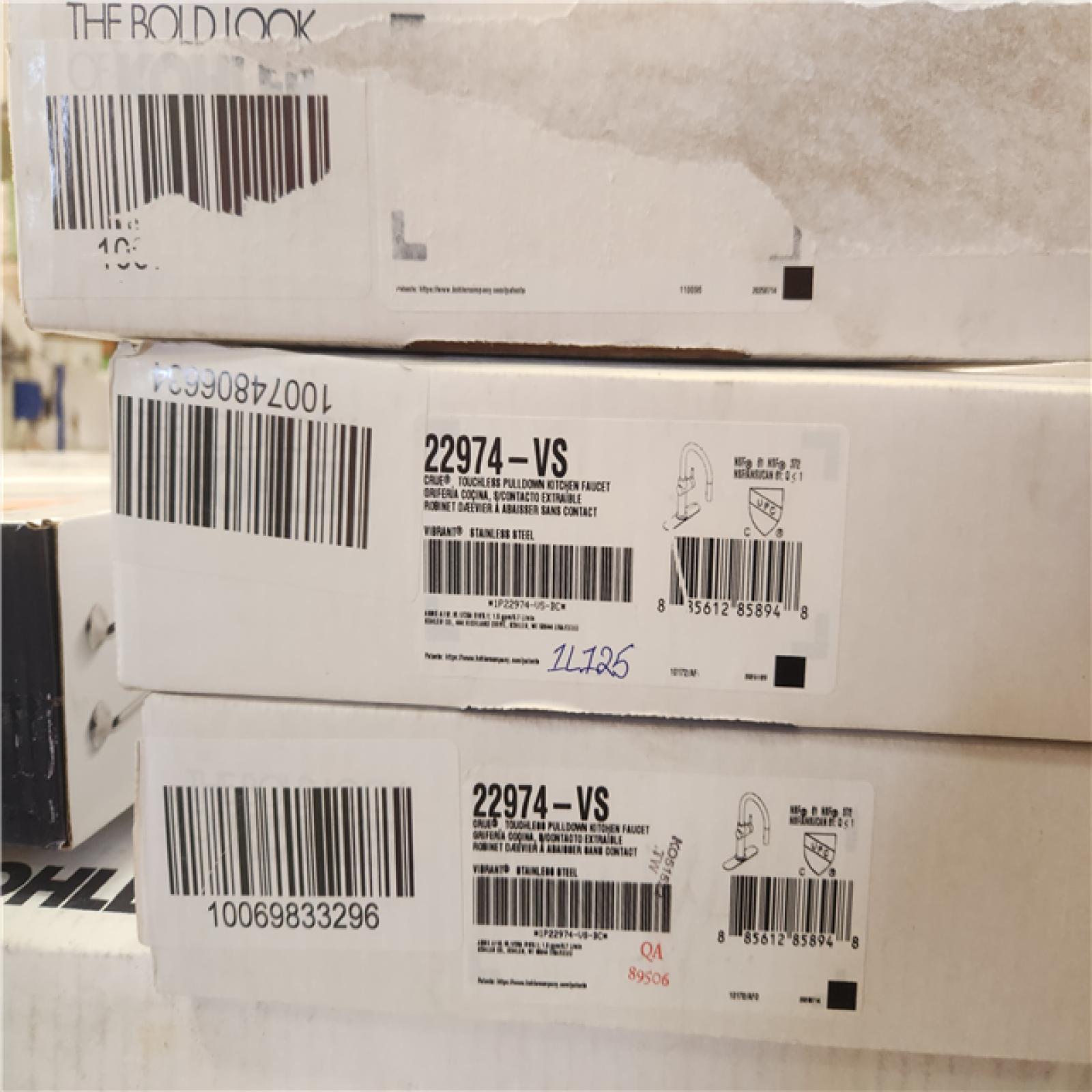 Phoenix AS-IS Pallet of Assorted Kohler Goods