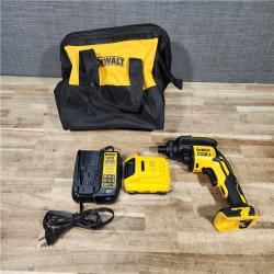HOUSTON LOCATION - AS - IS DeWalt 20-Volt MAX Screwgun with Threaded Clutch Housing COMBO KIT