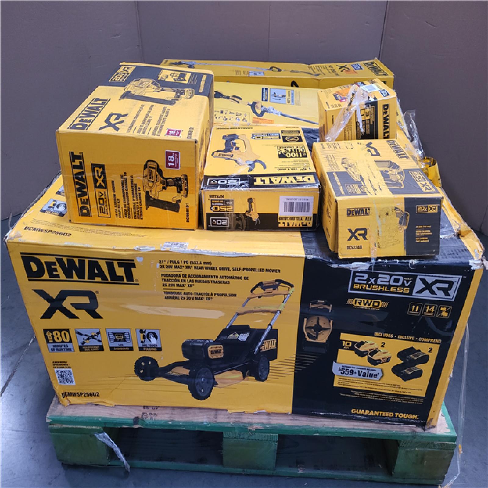 CALIFORNIA AS-IS TOOL PALLET