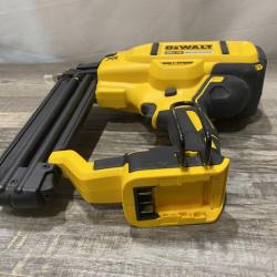 AS-IS DEWALT 20V MAX XR Lithium-Ion Electric Cordless 18-Gauge Brad Nailer (Tool Only)