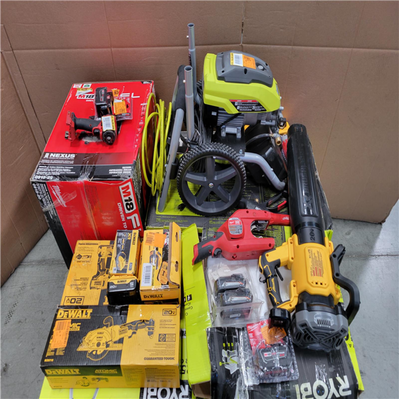 CALIFORNIA AS-IS TOOL PALLET