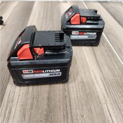 AS-IS Milwaukee 18-Volt Lithium-Ion High Output Starter Kit with Two 6.0 Ah Battery and Charger