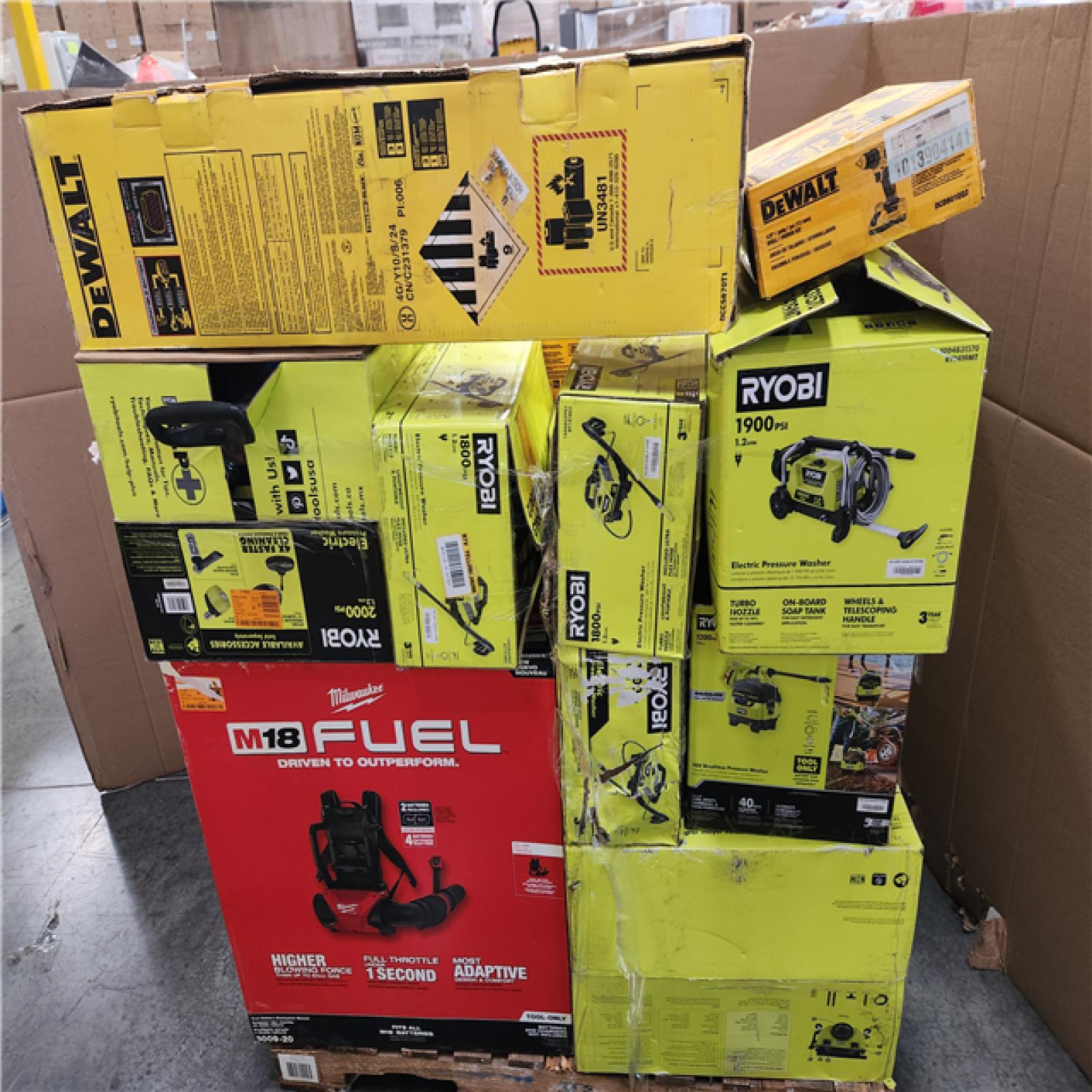CALIFORNIA AS-IS TOOL PALLET