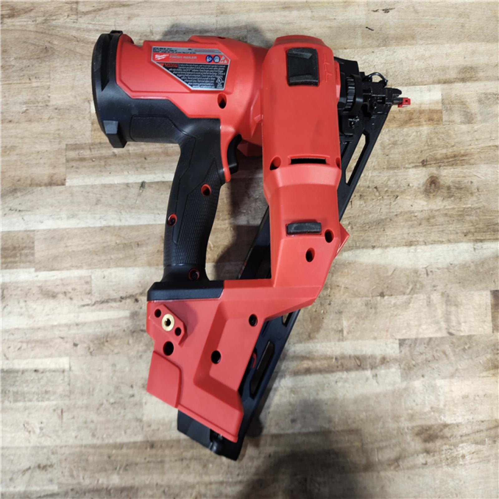 HOUSTON LOCATION - AS-IS (APPEARS LIKE NEW) Milwaukee FUEL 18-Volt Lithium-Ion Brushless Cordless Gen II 15-Gauge Angled Finish Nailer (Tool-Only)