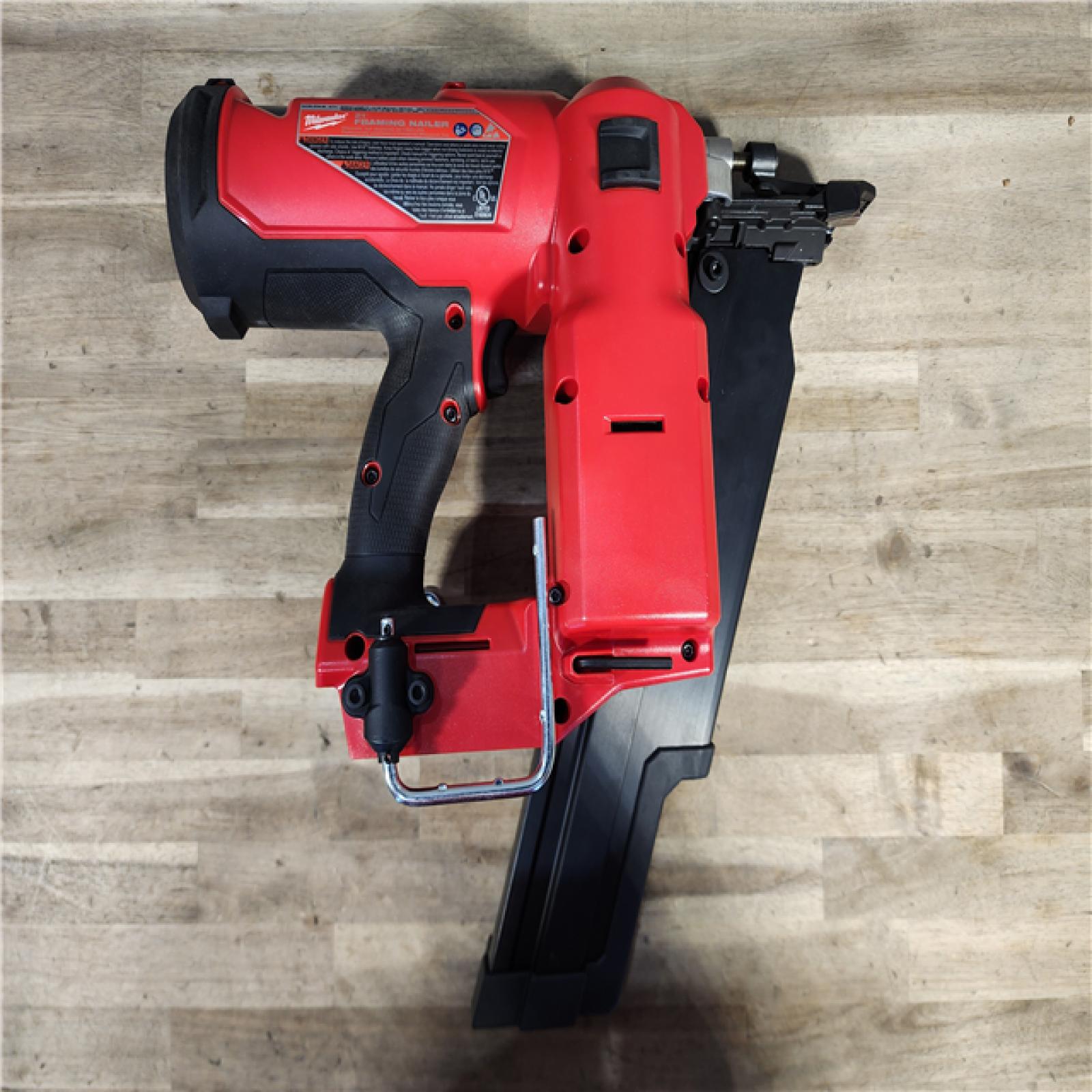 HOUSTON LOCATION - AS-IS (APPEARS LIKE NEW) Milwaukee 2744-20 M18 FUEL 3-1/2 in. 18-Volt 21-Degree Lithium-Ion Brushless Cordless Framing Nailer (Tool-Only)