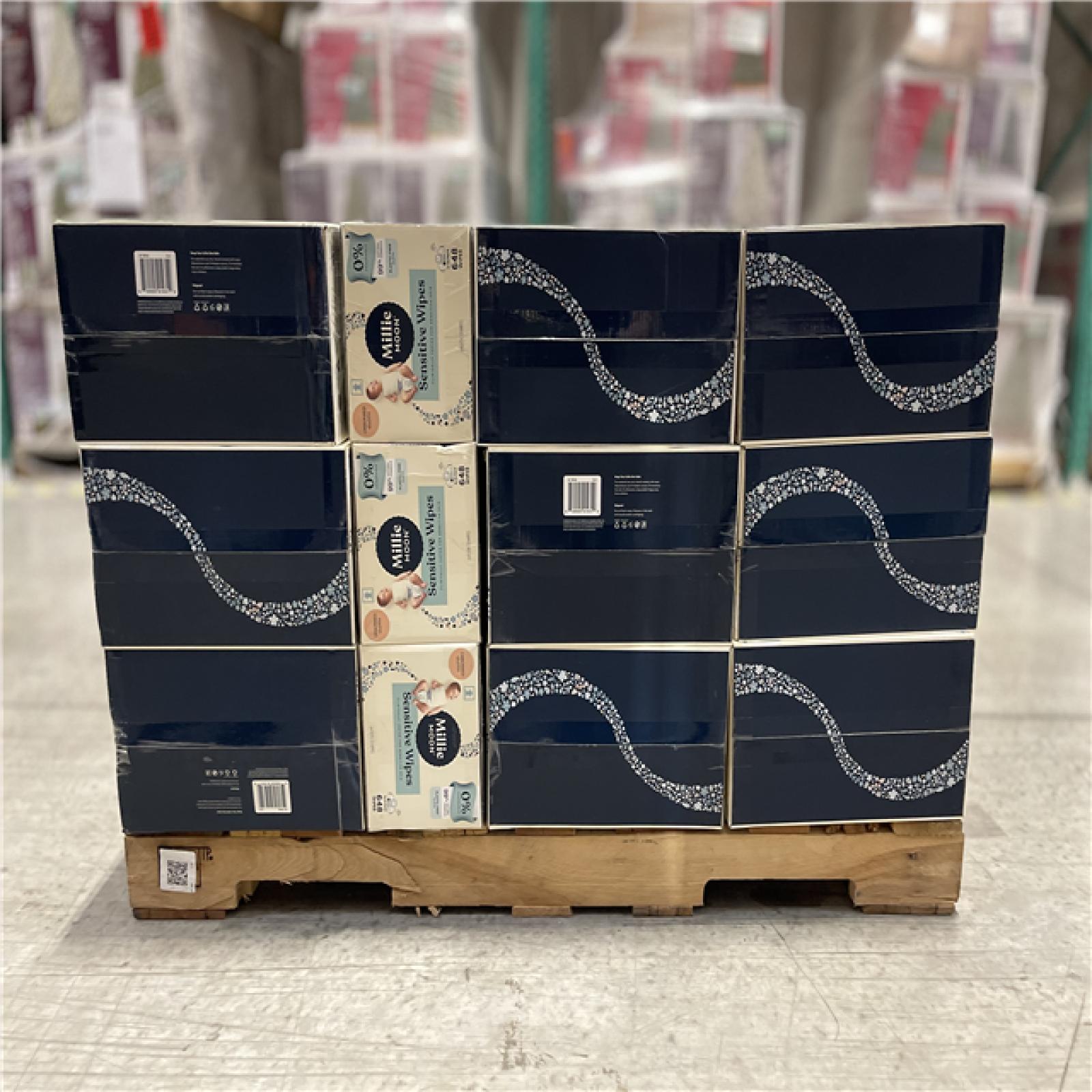 DALLAS LOCATION- Millie Moon Sensitive Wipes PALLET-(63 CASES)