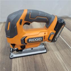 GOOD   RIDGID 18V Cordless Jig Saw Kit with 2.0 Ah Lithium-Ion Battery and Charger