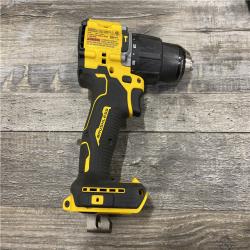 AS-IS DEWALT ATOMIC 20V Lithium-Ion Cordless 1/2 in. Hammer Drill Kit