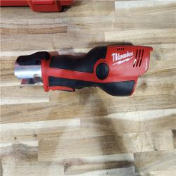 HOUSTON LOCATION - AS-IS M12 12-Volt Lithium-Ion Force Logic Cordless Press Tool Kit (3 Jaws Included) with Two 1.5 Ah Battery and Hard Case