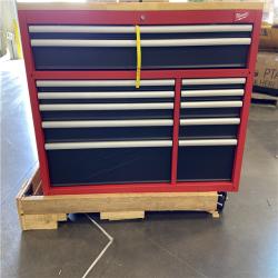 DALLAS LOCATION - Milwaukee Tool Storage 52 in. W x 22 in. D Heavy Duty Red Mobile Workbench Cabinet