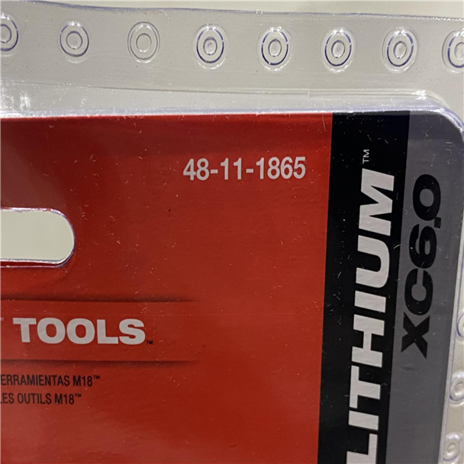 NEW - Milwaukee 18-Volt Lithium-Ion High Output Battery Pack 6.0Ah