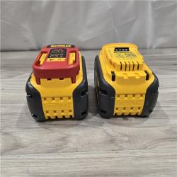 AS-IS DEWALT FLEXVOLT 20-Volt/60-Volt MAX Lithium-Ion 6.0Ah Battery Pack (2-Pack)