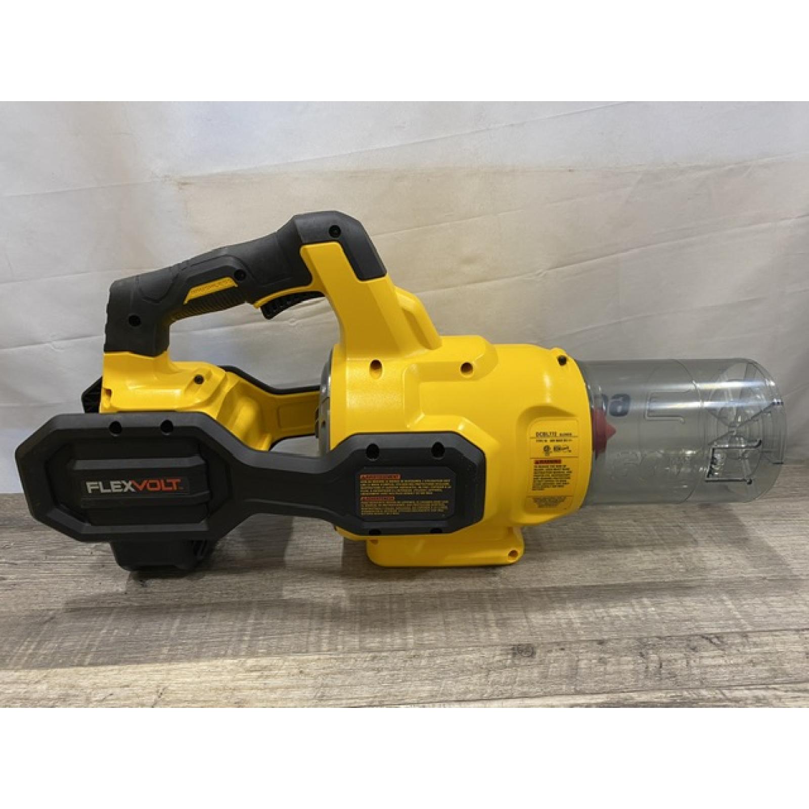 AS-IS DEWALT FLEXVOLT 60V MAX 125 MPH 600 CFM Brushless Cordless Battery Powered Blower Kit