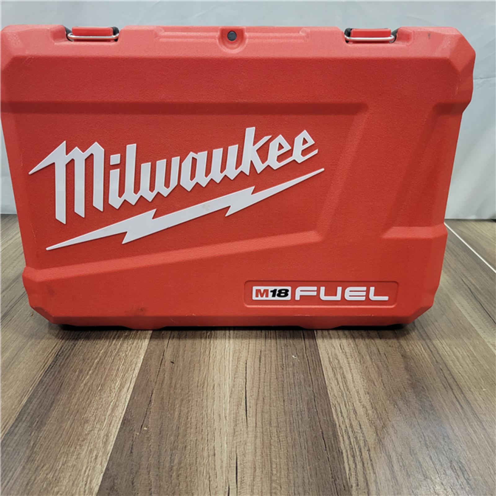 AS-IS MILWAUKEE M18 FUEL 18V Lithium-Ion Brushless Cordless Hammer Drill and Impact Driver Combo Kit (2-Tool) with 2 Batteries