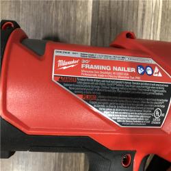 AS-IS Milwaukee FUEL 3-1/2 in. 18-Volt 30-Degree Lithium-Ion Brushless Cordless Framing Nailer (Tool-Only)