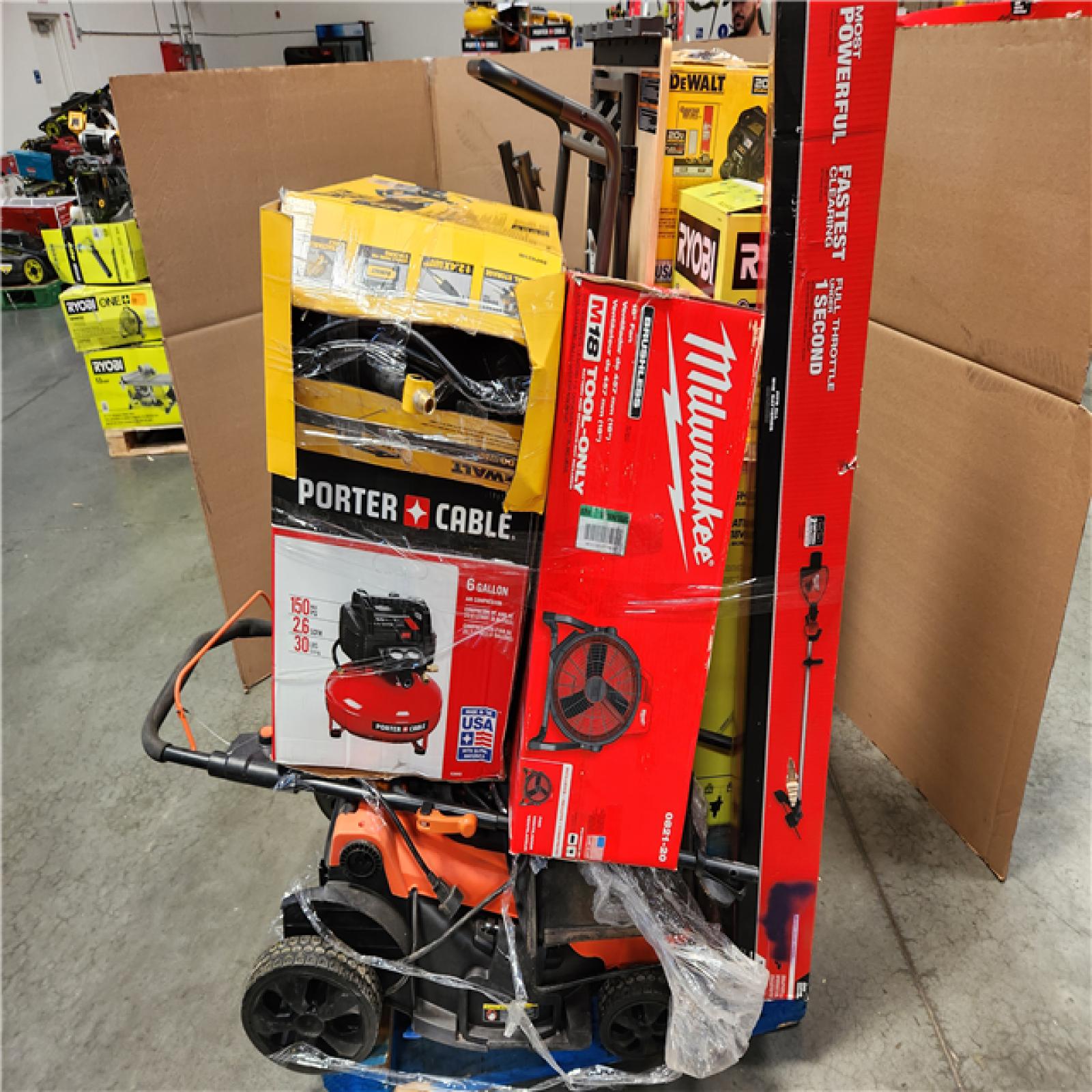 CALIFORNIA AS -IS  TOOL PALLET