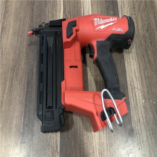 AS-IS Milwaukee FUEL 18-Volt Lithium-Ion Brushless Cordless Gen II 18-Gauge Brad Nailer (Tool-Only)