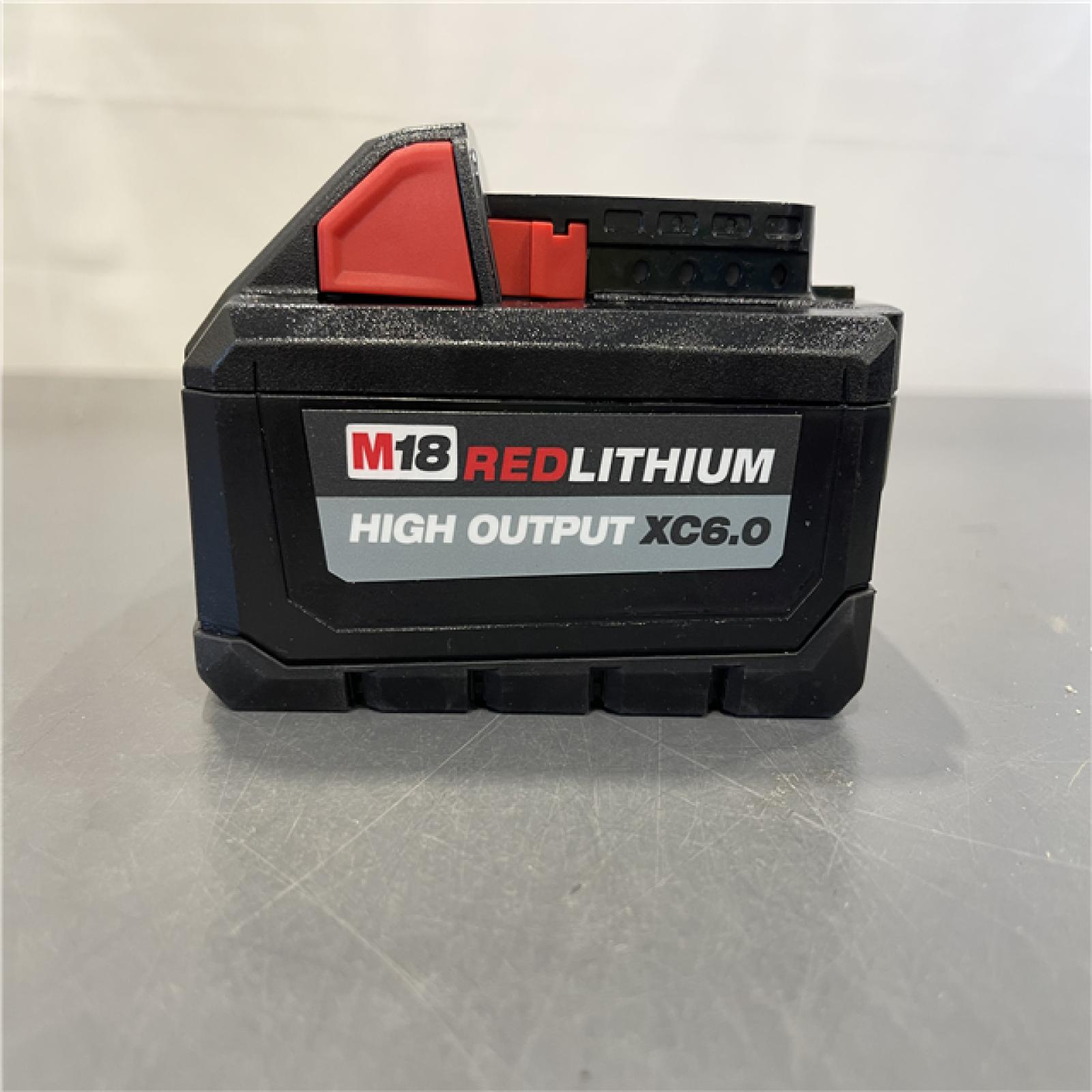 AS-IS Milwaukee 48-11-1865 M18 REDLITHIUM HIGH OUTPUT 6.0Ah Battery Pack