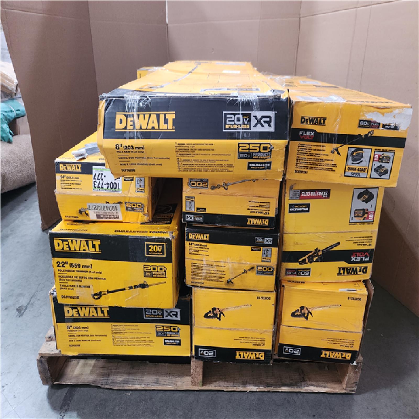 CALIFORNIA AS-IS TOOL PALLET