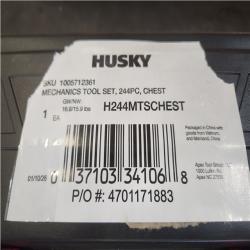 Phoenix NEW Husky 244-Piece SAE/Metric Mechanics Tool Set with Tool Box