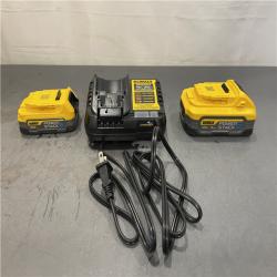 AS-IS - Dewalt 20V MAX POWERSTACK Lithium-Ion Batteries and Charger Starter Kit