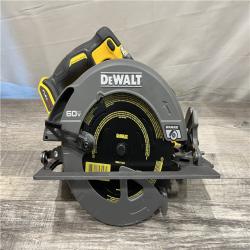 AS-IS DEWALT FLEXVOLT 60V MAX Cordless Brushless 7-1/4 in. Circular Saw with Brake (Tool Only)