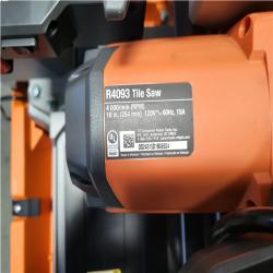 CALIFORNIA AS-IS RIDGID TILE SAW
