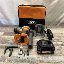 AS-IS RIDGID 18V Brushless Cordless 1/2 in. Hammer Drill/Driver Kit