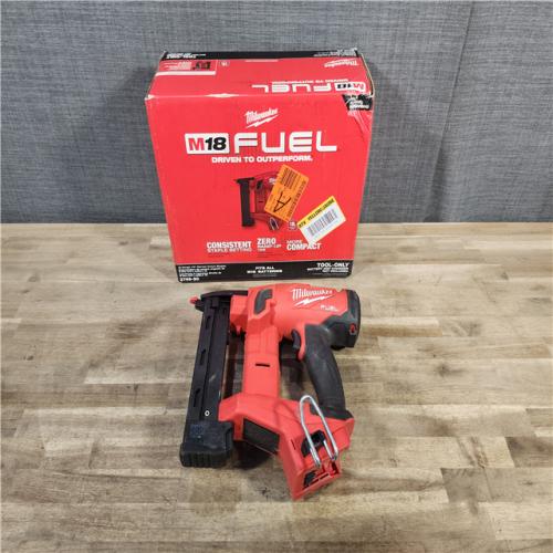 HOUSTON LOCATION - AS-IS MILWAUKEE FUEL 18-Volt Lithium-Ion Brushless Cordless 18-Gauge 1/4 in. Narrow Crown Stapler (Tool-Only)