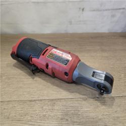 AS-IS Milwaukee FUEL 12V Cordless High Speed 1/4 in. Ratchet (Tool-Only)
